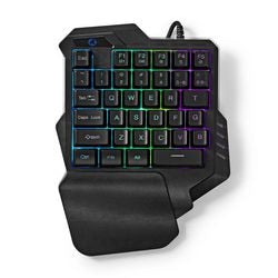 Toetsenbord nedis gkbds110bk zwart