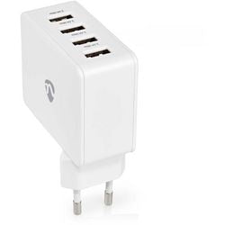 Oplader nedis wchau481awt wit