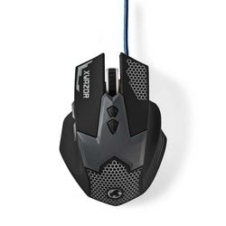 Gaming muis nedis gmwd200bk zwart