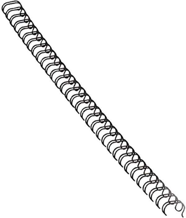 Fellowes bindruggen metaal 12 mm zwart, 100 stuks