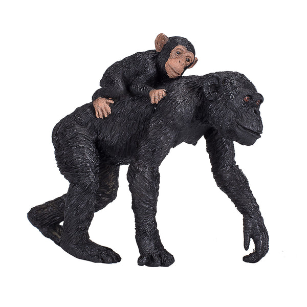 Mojo wildlife chimpanzee with baby - 387264