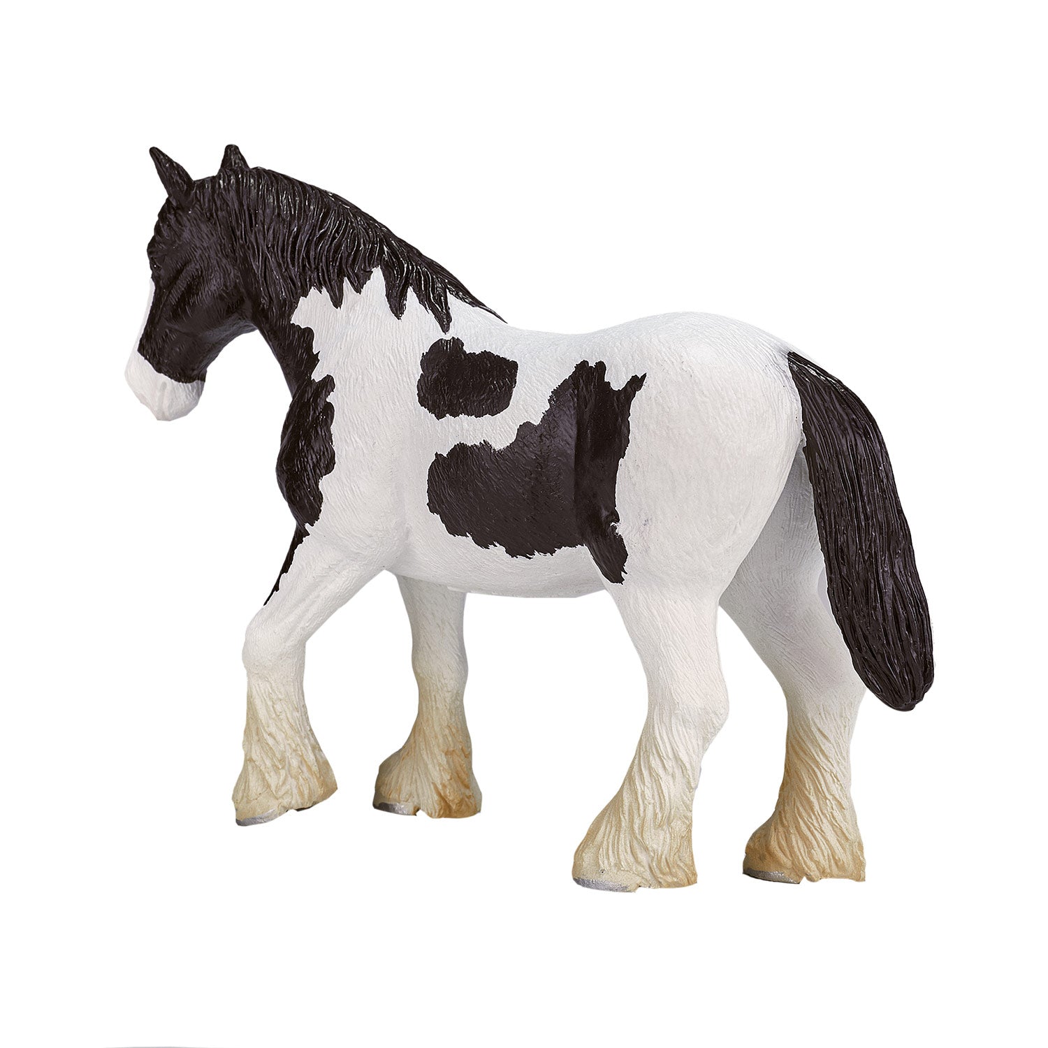 Mojo Horse World Clydesdale Paard Zwart-Wit 387085