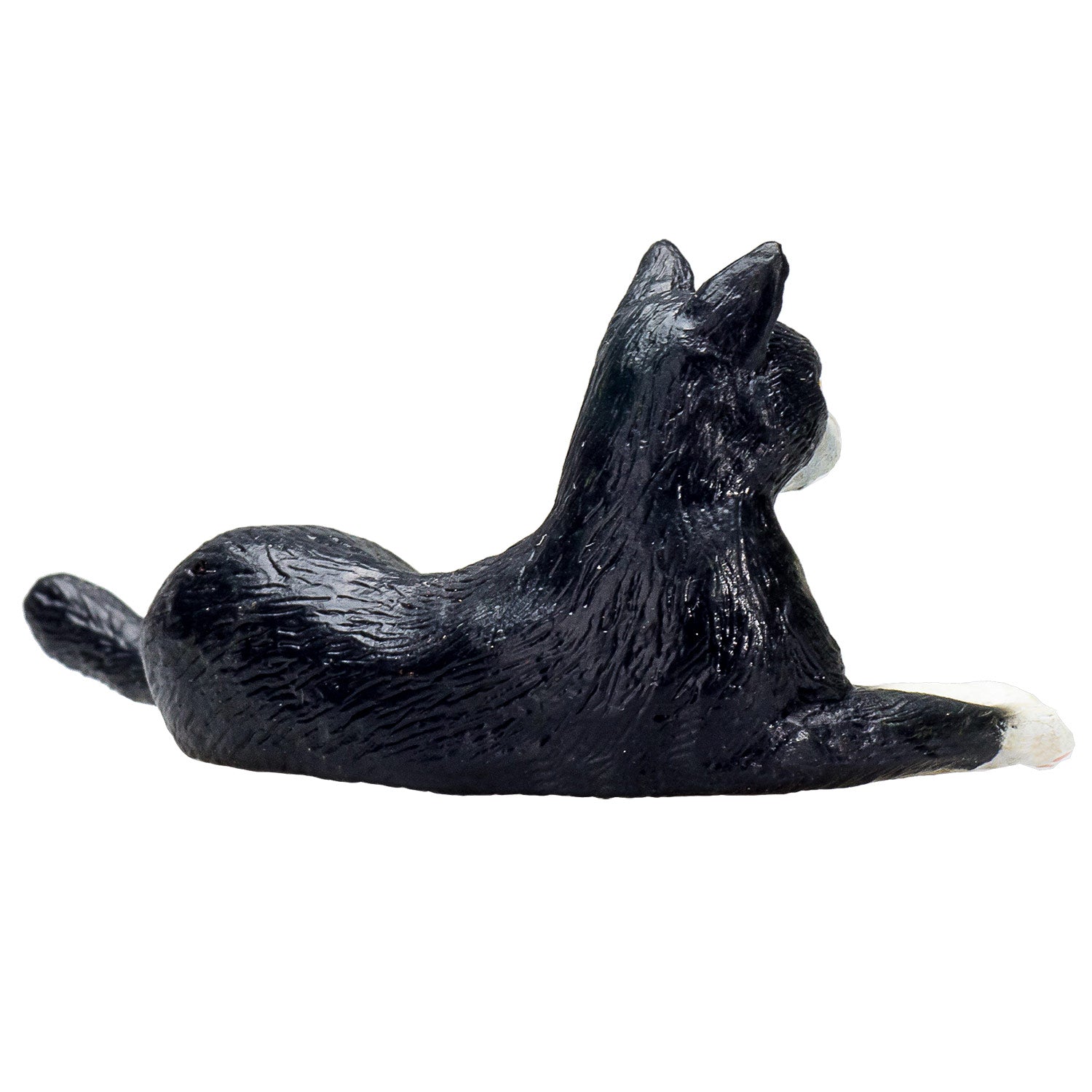 Mojo farmland liggende kat zwart wit - 387367