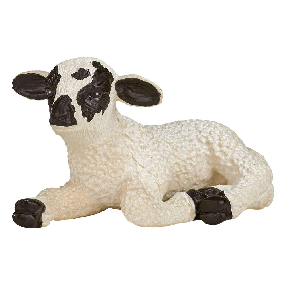 Mojo landbouwgrond lam wit zwart liggend - 387060