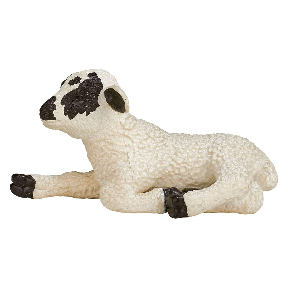 Mojo landbouwgrond lam wit zwart liggend - 387060