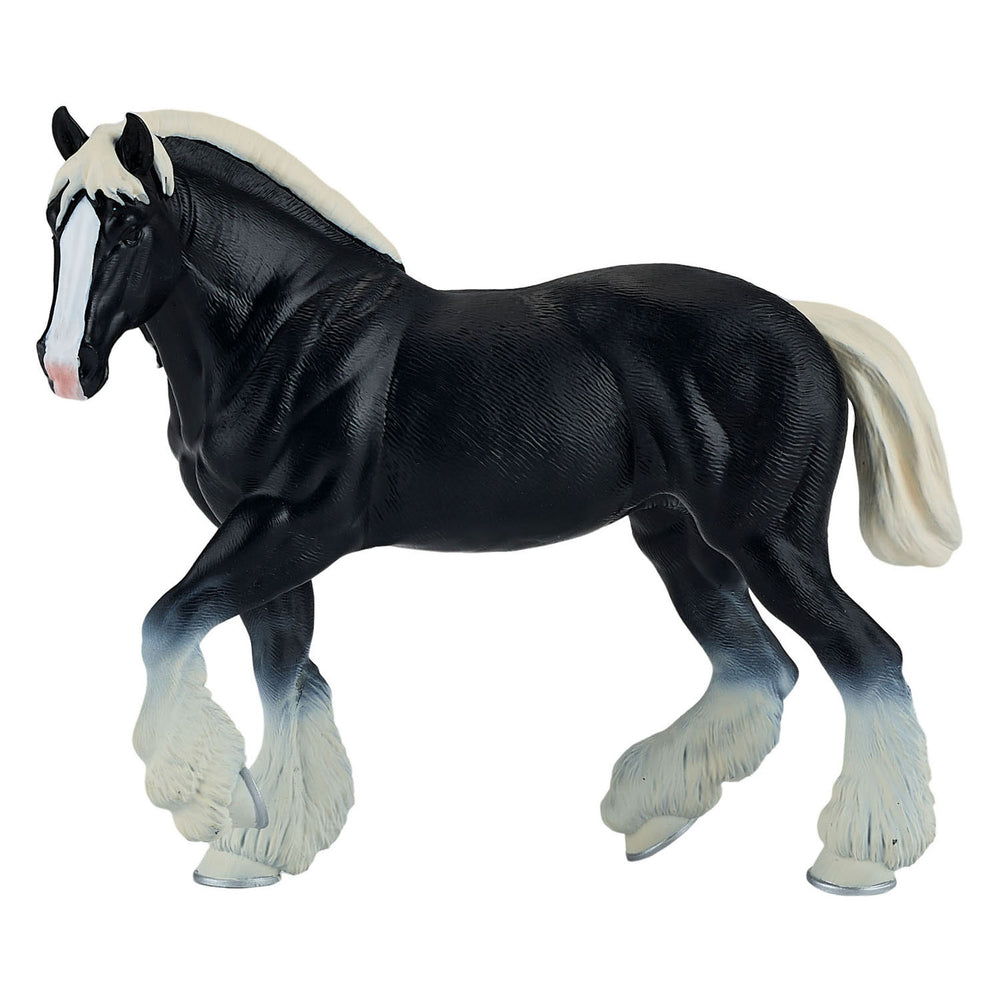Mojo horse world zwart clydesdale paard - 381083