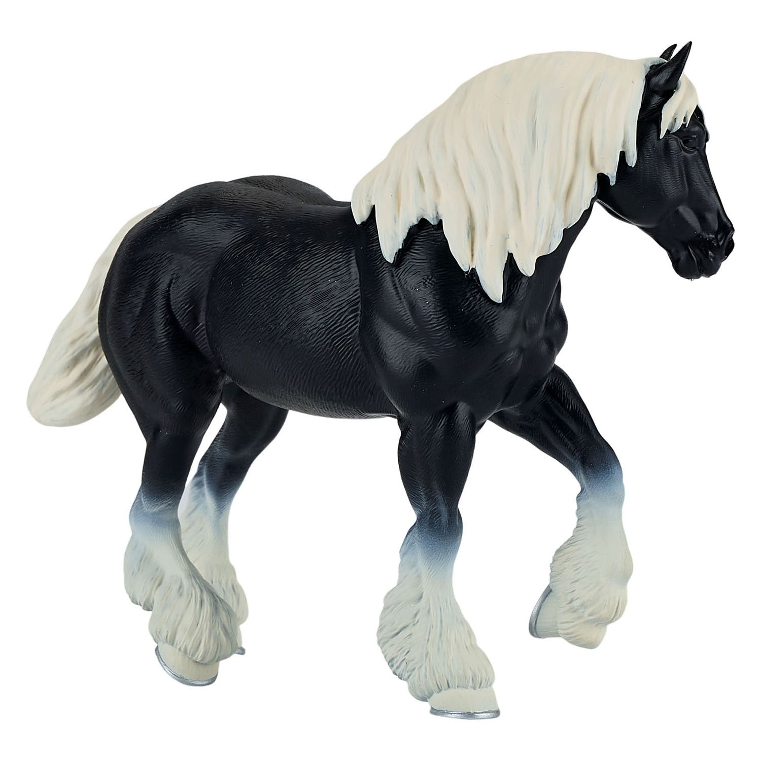 Mojo horse world zwart clydesdale paard - 381083