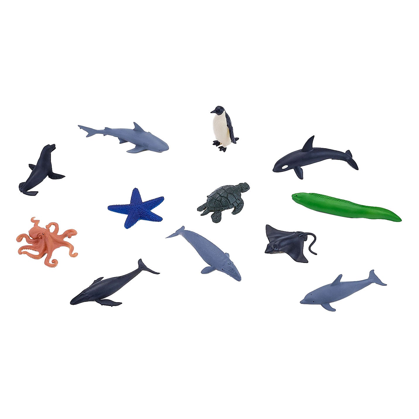 Mojo sealife mini zeedieren speelset, 12dlg. - 380056