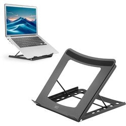 Laptopstandaard act zwart in hoogte verstelbaar