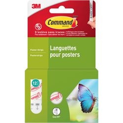 Posterstrips command wit 99 mm x 14 mm x 170 mm