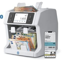 Biljettelmachine safescan met valsgelddetector 112-0754 grijs