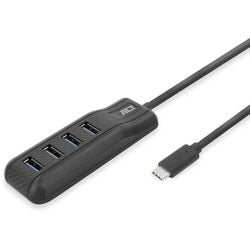ACT Connectivity USB-C hub 3.0, 4 poorten USB-A