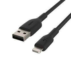 Oplaadkabel belkin caa002bt1mbk zwart apple lightning naar usb-a male