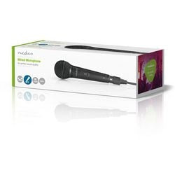 Imp microfoon nedis mpwd25bk zwart bedraad