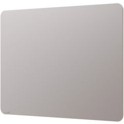 Legamaster mat glasbord 90x120cm warm grey (met ronde hoek)