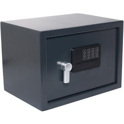 Veiligheidskluis pavo 8037483 grijs combinatieslot