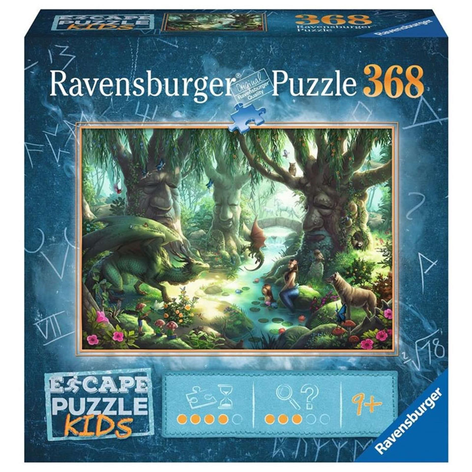Ravensburger puzzel 368 pcs escape kids-magic forest
