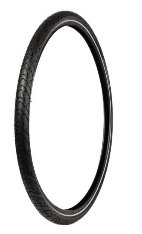 Urbanproof buitenband urban proof gerecyclede basiskern - 28 x 1.40 37-622 - zwart met reflectie
