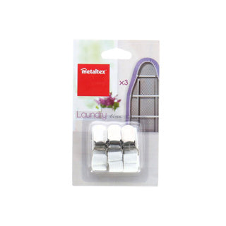 Metaltex strijkhoesklemmen | 3 stuks