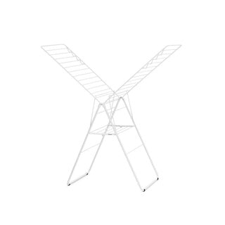 Brabantia hangon droogrek 25m - inklapbaar wasrek - white