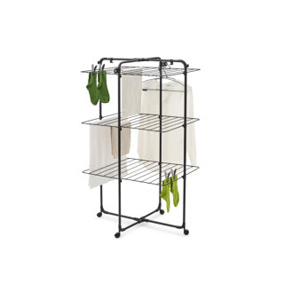 Brabantia hangon droogtoren 23 meter matt zwart