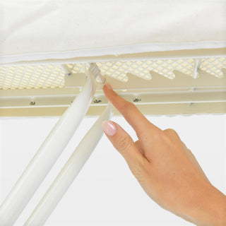 Brabantia strijkplank b 124x38 cm ecru