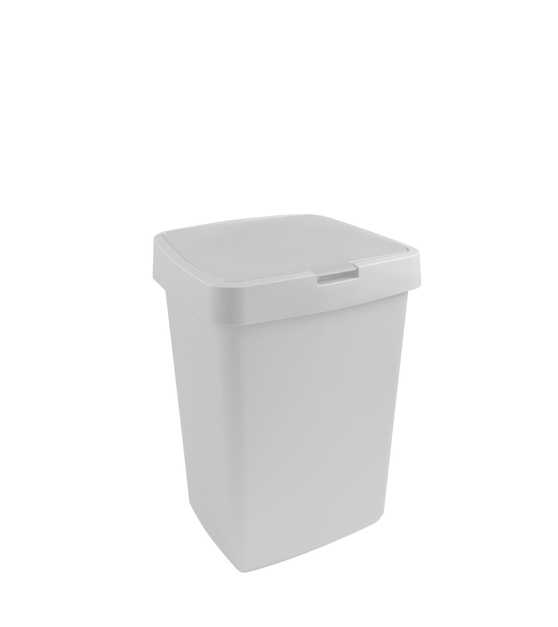 Sunware delta prullenbak met klep 25l wit