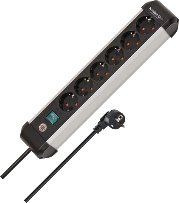 Brennenstuhl stekkerdoos 1391030600 premium alu-line 3 m