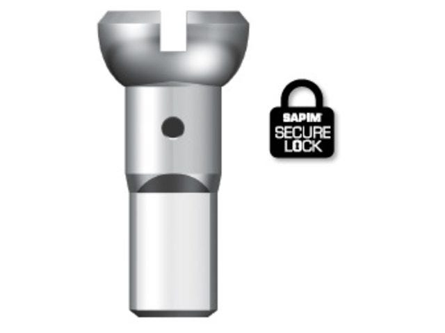 Sapim nippel nippel 14 secure lock zilver werkplaats (500)