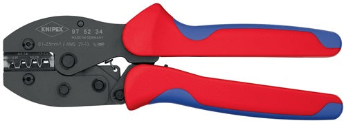 Knipex preciforce krimptang 975234 (rood blauw)