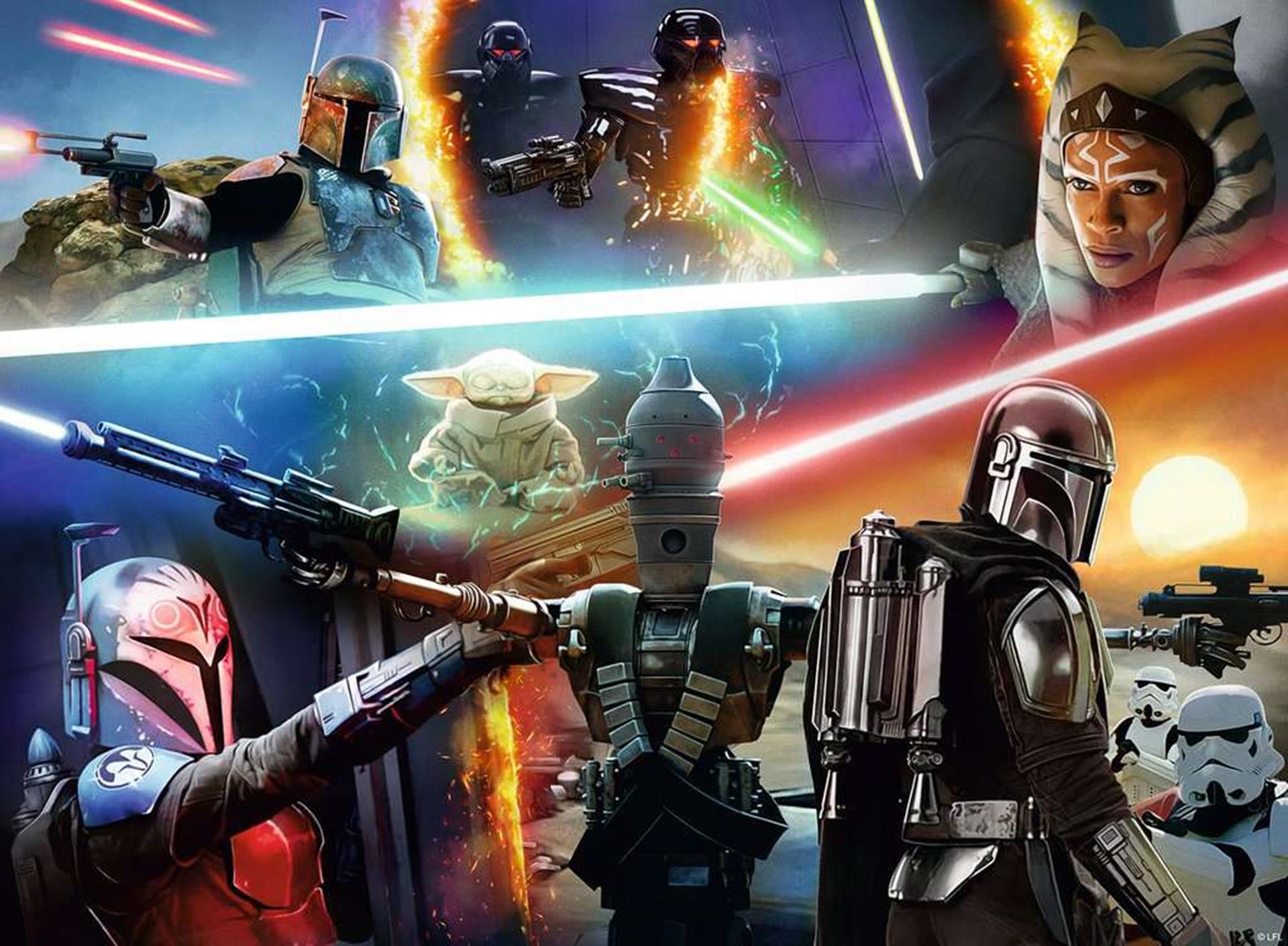 Ravensburger the mandalorian:crossfir