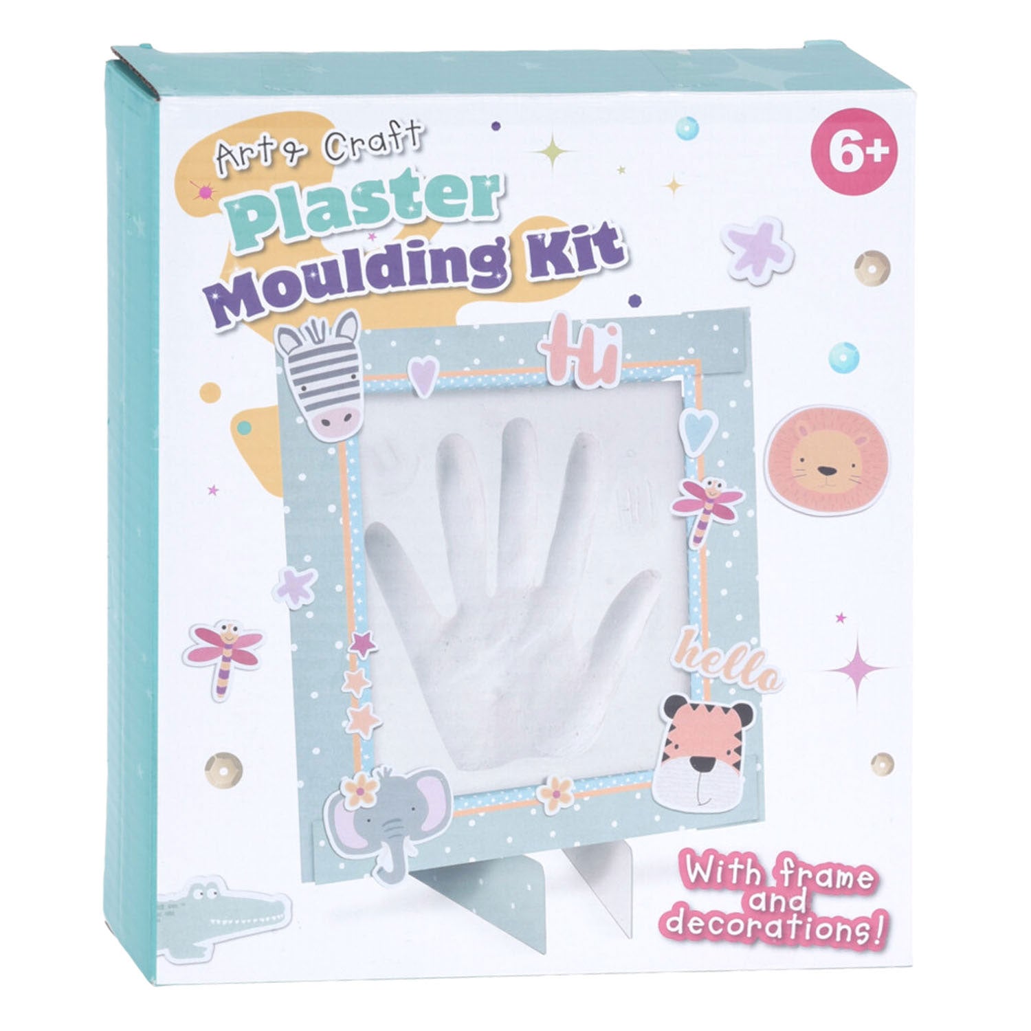 Gips gieten handafdruk