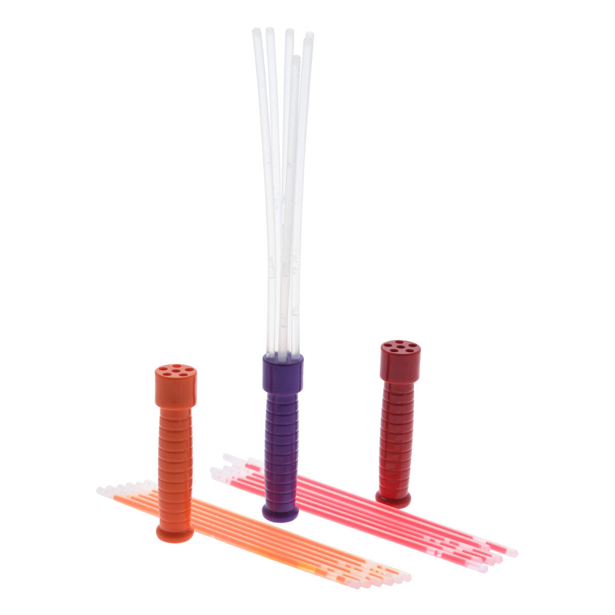 Glow in the Dark Spray Sticks, 3 stuks.