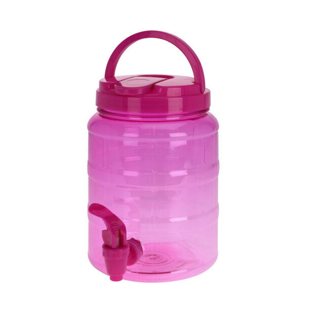 Drankdispenser roze, 2l