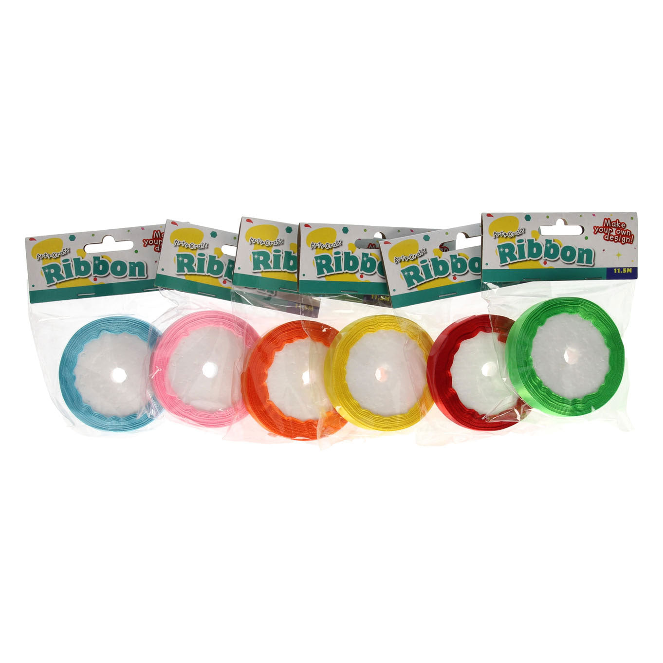 Gekleurd Knutsellint 11,5 mtr, 24st.