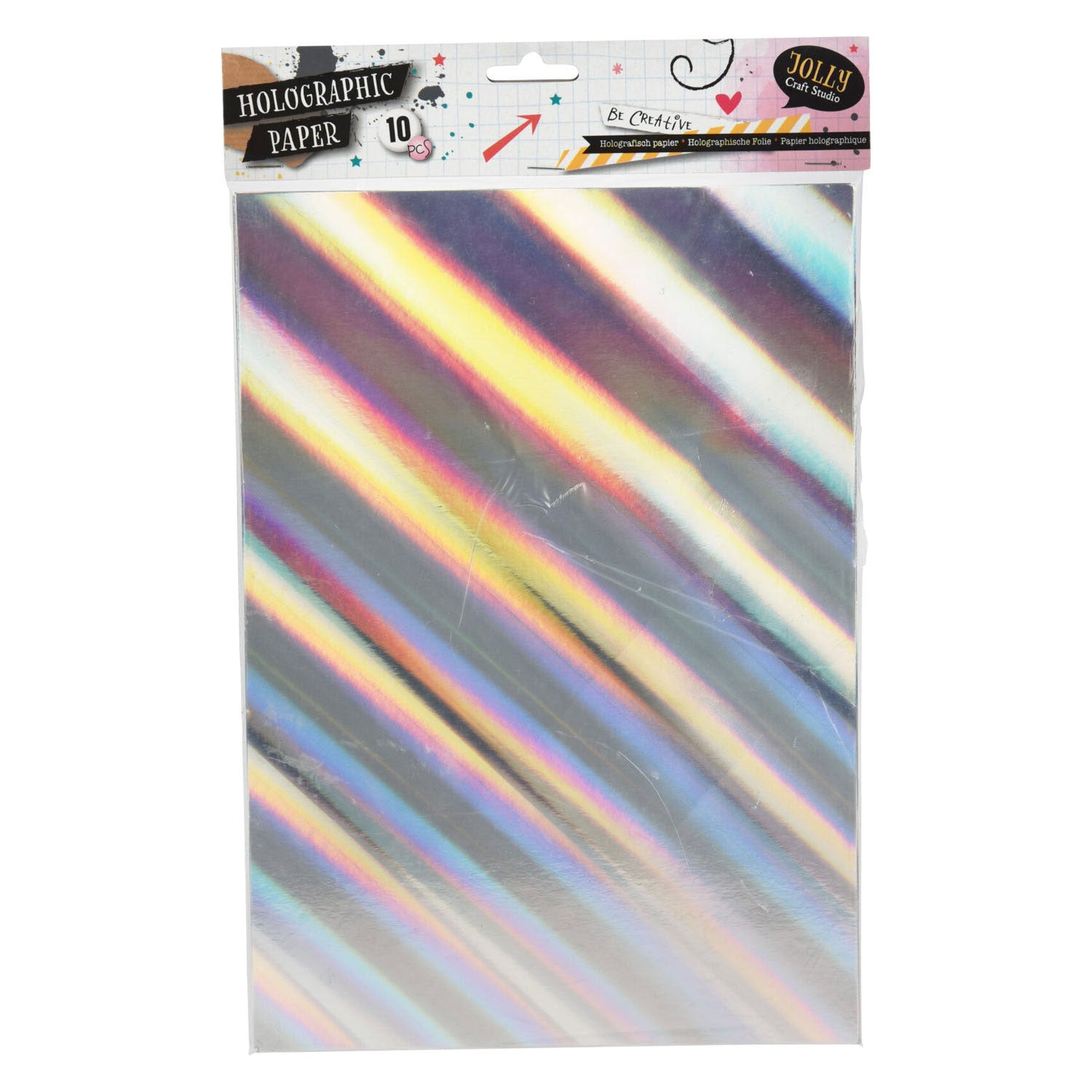 Holografisch Papier A4, 10 uitgesloten