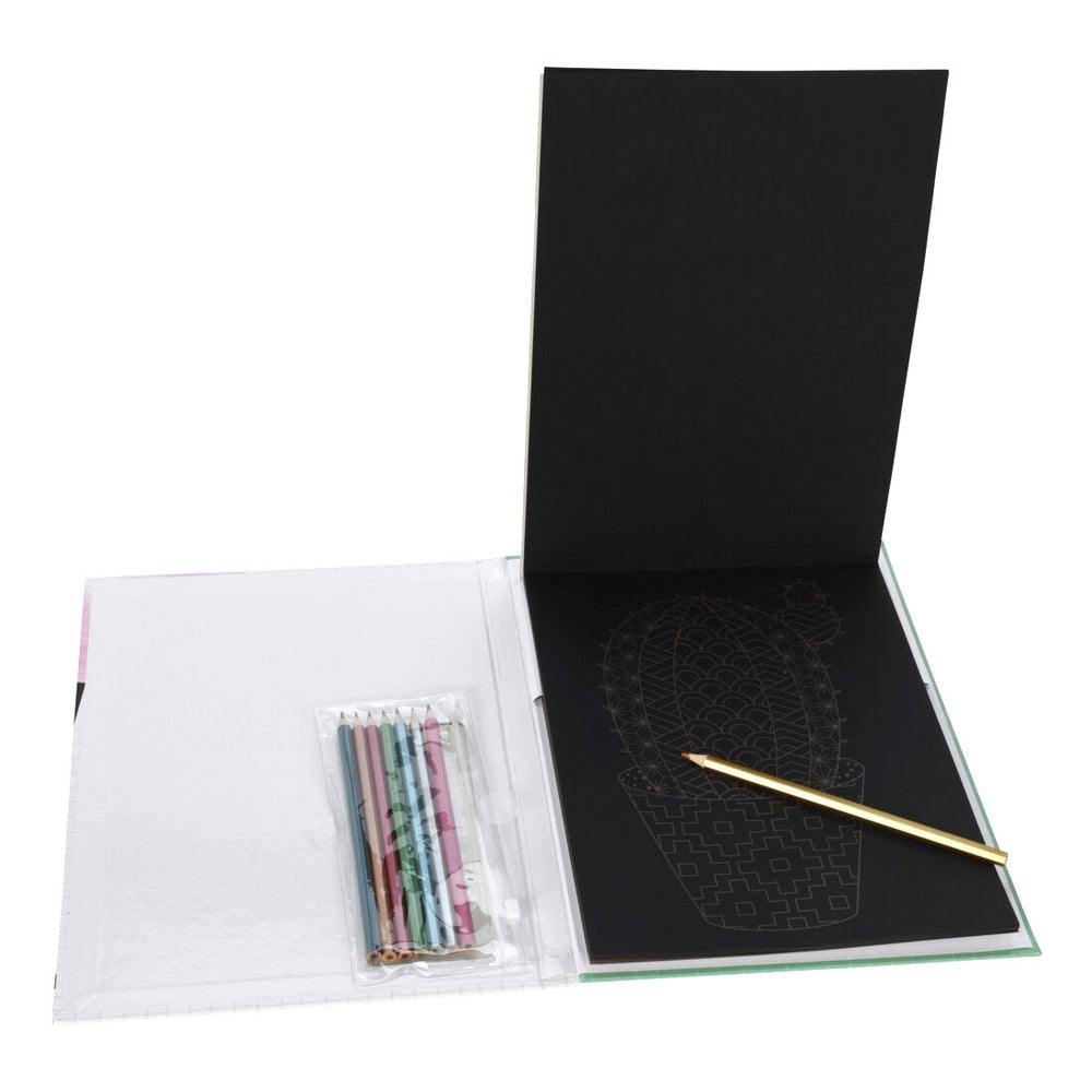 Koopman kleurboek met 8 potloden - creatief speelgoed voor kinderen.