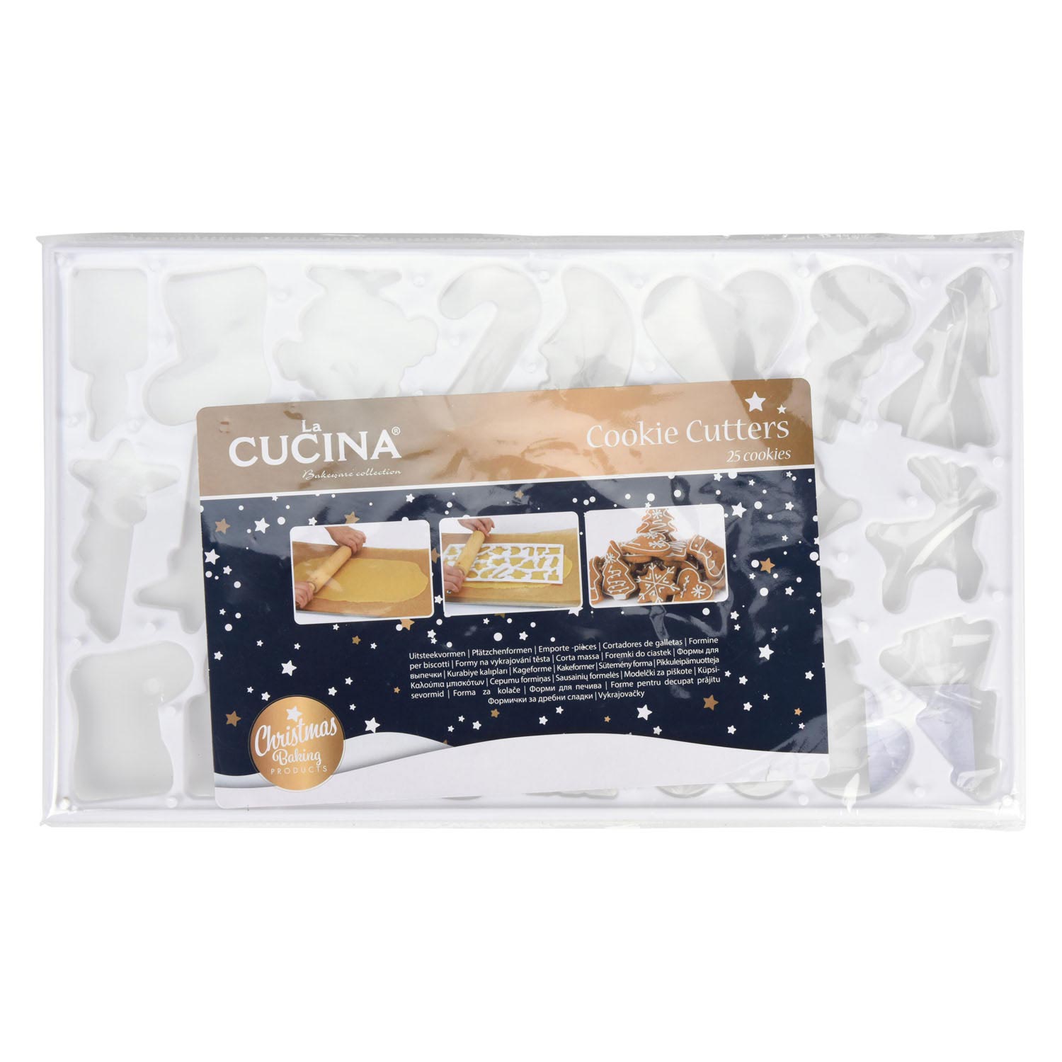 Bakvormen Kerst Koekjes, 25e