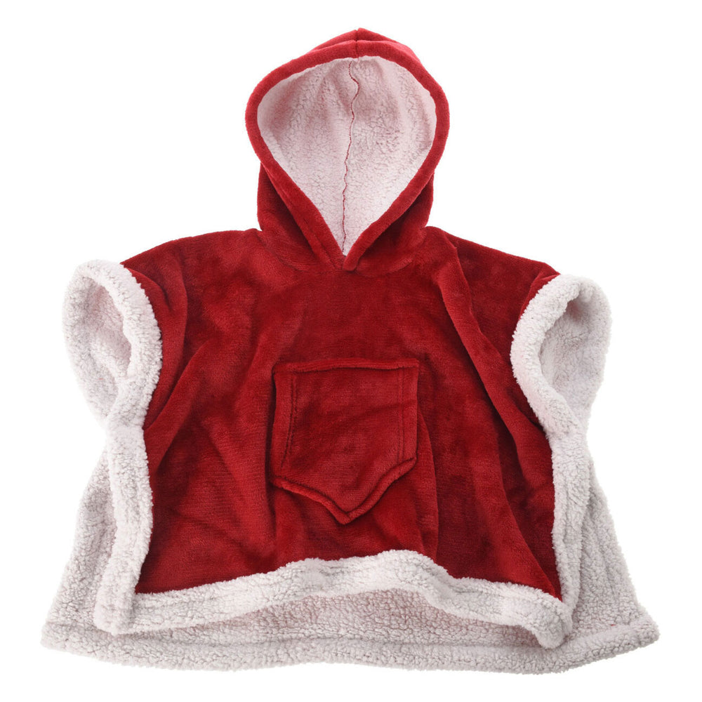 Puch kerstponcho kids