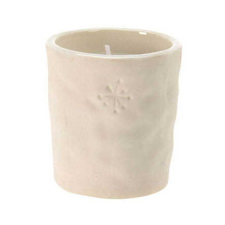 Theelichthouder kerst wit, 12st.