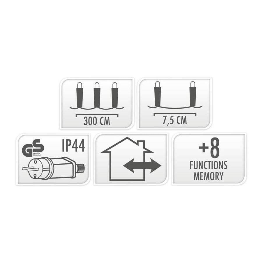 Led Verlichting 480 Led Extra Warm Wit