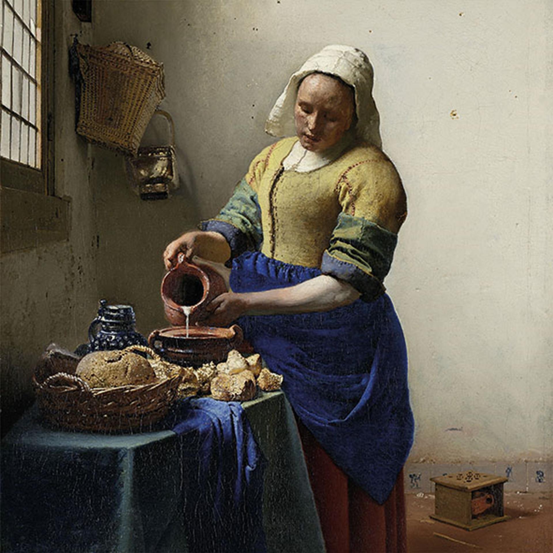Ambiente servetten 33x33cm melkmeisje