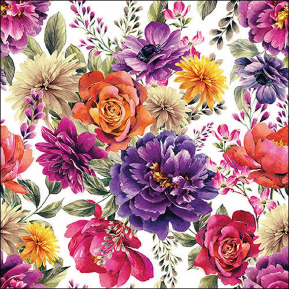 Ambiente servet 33cm anne wit fsc mix
