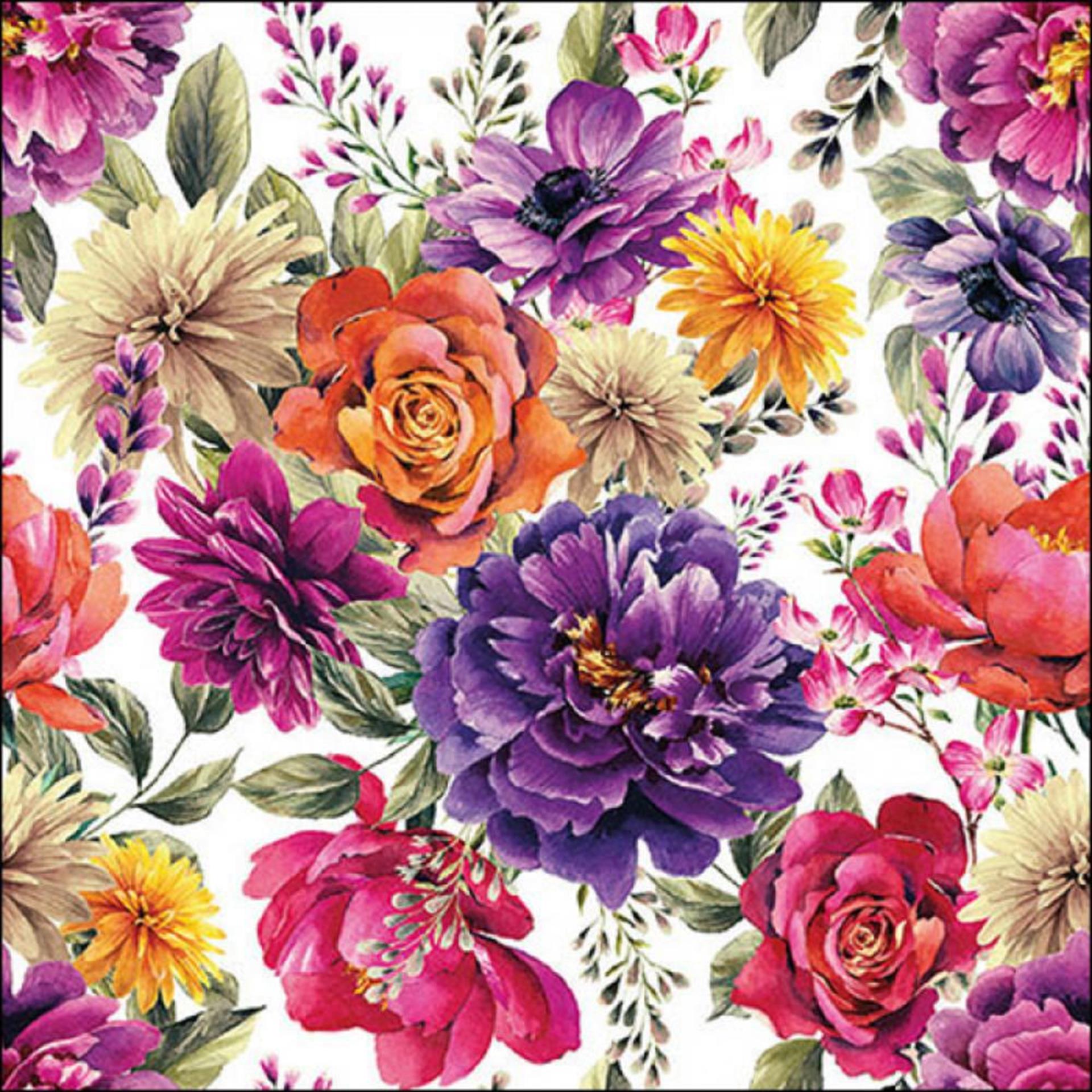 Ambiente servet 33cm anne wit fsc mix