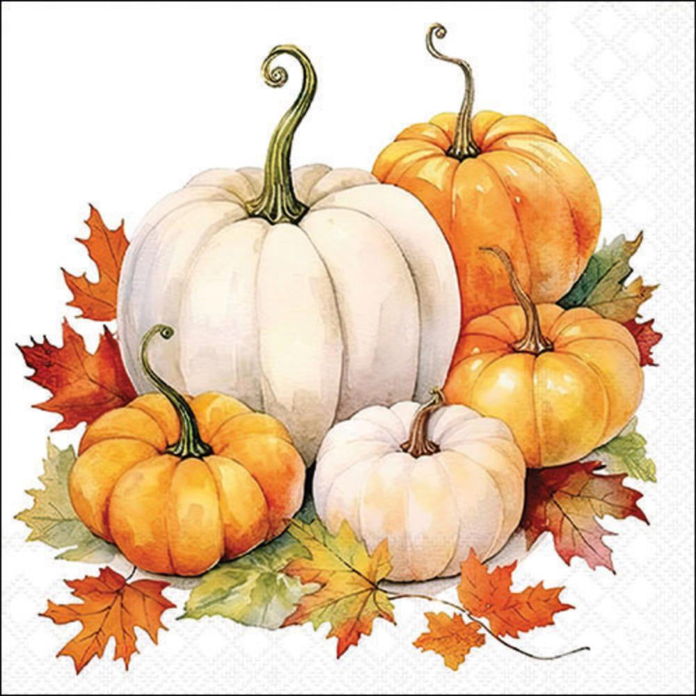 Ambiente servetten 33cm pumpkin season fsc mix
