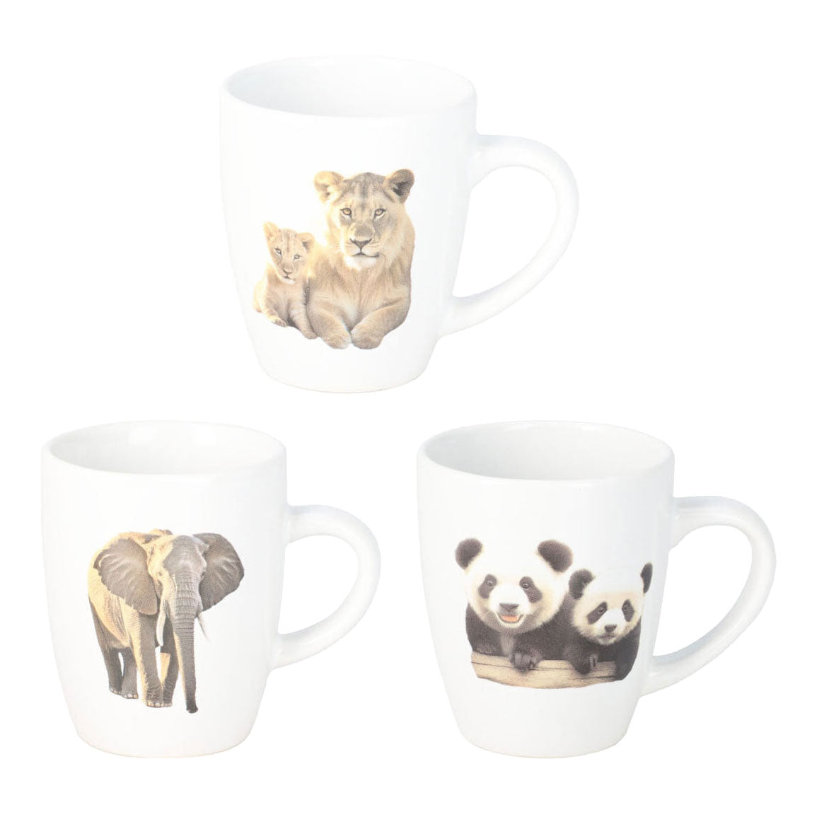 Excellent houseware mokje jungle 220ml set a 3 stuks
