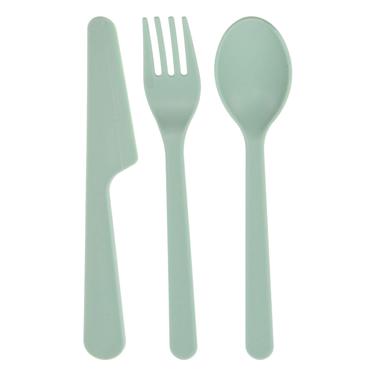 Bestek gerecycled kunststof set, 3dlg.