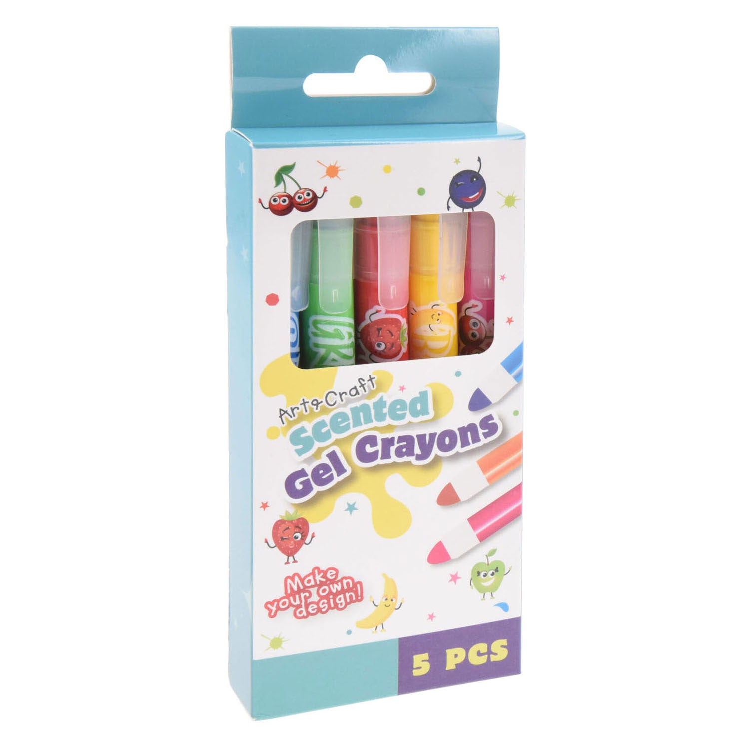 Gelpenstiften met fruitgeur, 5st.