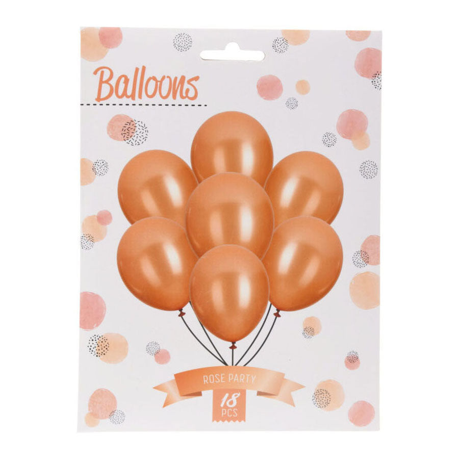 Ballonnen 18st. 12 inch roze g