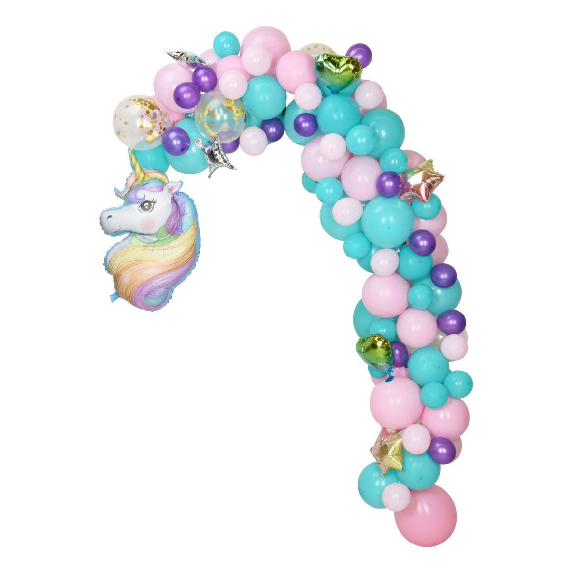 Bouw je eigen ballonnenboogset eenhoorn, 120dlg.